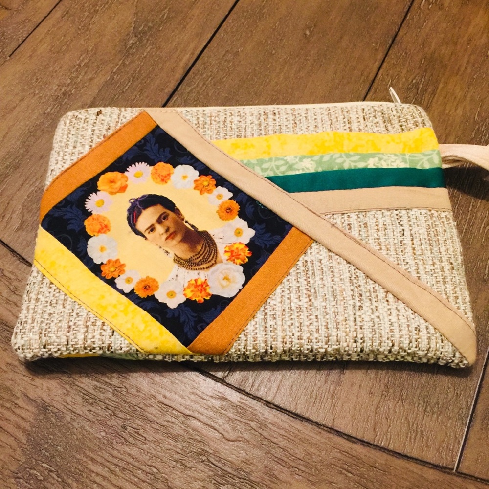 Boho wristlet fun festival bag